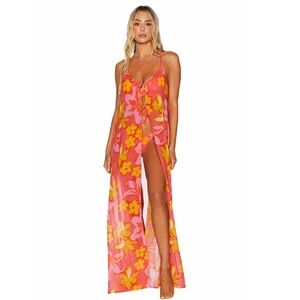 Beach Riot HULA HIBISCUS Talia coverup